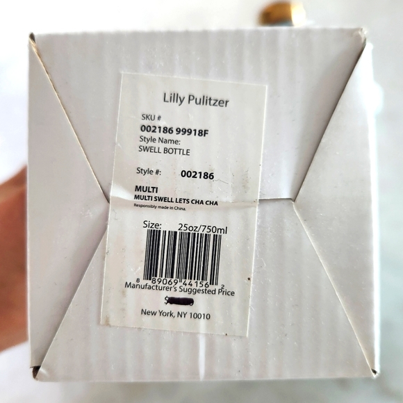 Lilly Pulitzer Swell Stainless Steel Let’s Cha Cha NEW in BOX - Picture 2 of 3